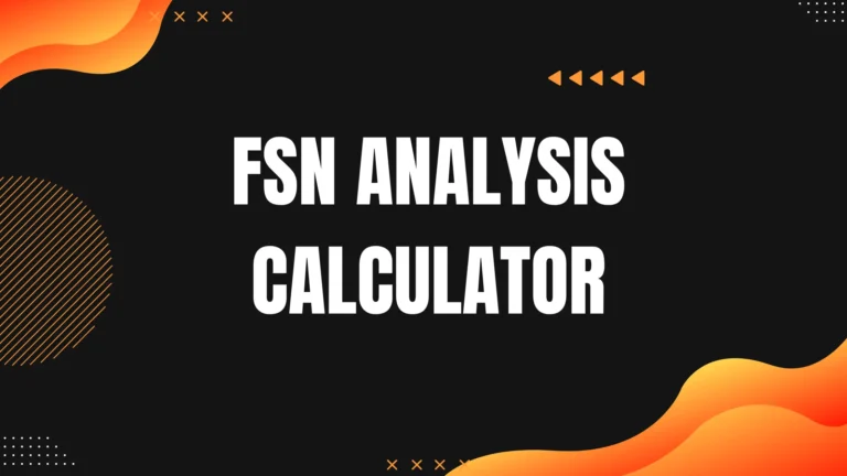 FSN analysis in inventory management