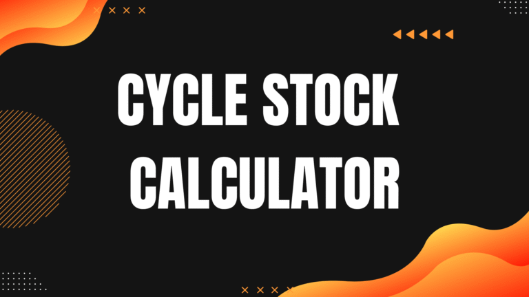 Cycle Stock Calculator